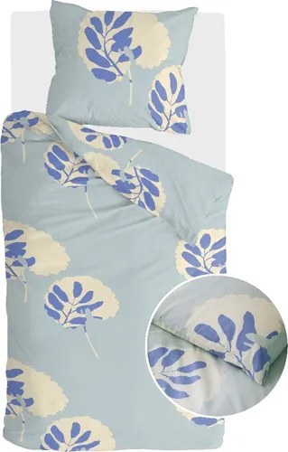 Walra Bettwäsche Garnitur 155x220 cm - Bettwäsche-Set aus 70% recycelter Baumwolle, umweltfreundlich und nachhaltig, ideal für ein gemütliches Schlafzimmer.