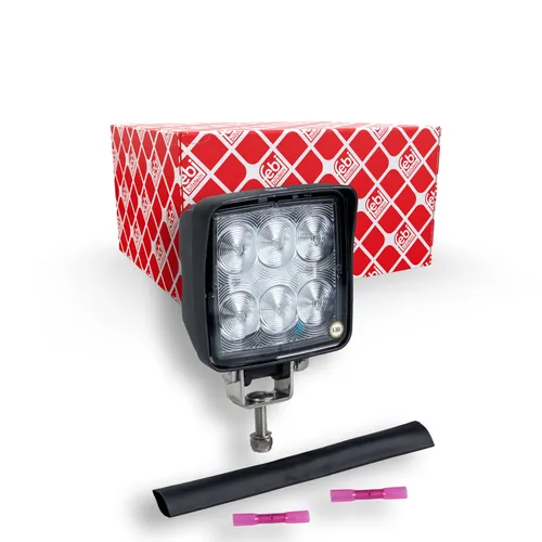 Arbeitsscheinwerfer FEBI BILSTEIN 104022 ProKit - Frontscheinwerfer mit 1.440 lm Lichtstrom, montagefertig und IP6K9K Schutzart, ideal für den Einsatz bei extremen Wetterbedingungen.