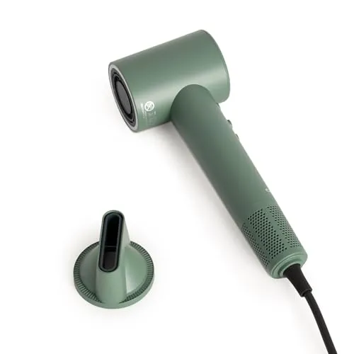 CREATE/ION STYLER/Ionen-Haartrockner Salbeigrün/Frizz-Free-Technologie, 2 Temperaturen, Cool-Funktion, 2 Geschwindigkeiten, Negativ-Ionen-Technologie, 1800W