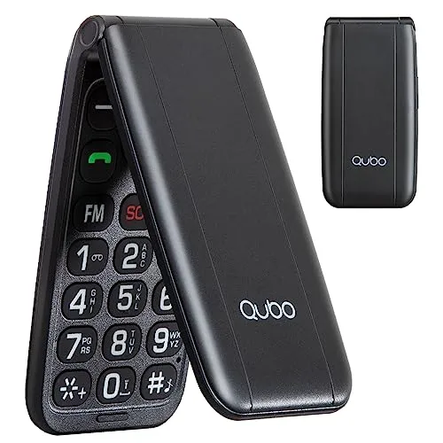 Qubo Flip GSM Seniorenhandy Klapphandy von Qubo