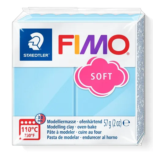  Fimo Effect 305 aqua ofenhärtende Modelliermasse 57g 34,21€/kg