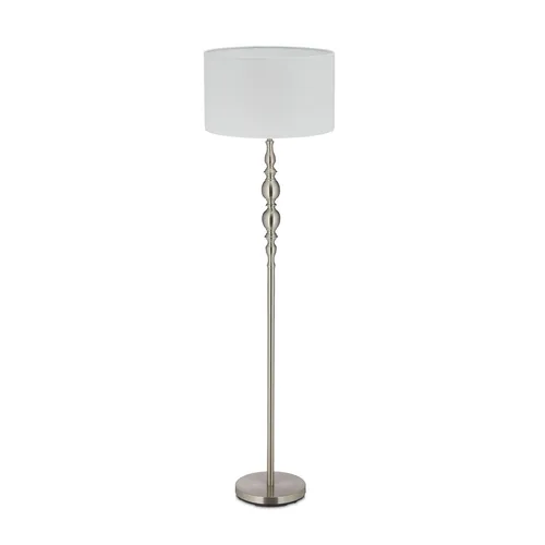 Relaxdays Fine Stehlampe Weiß - Moderne Designer Stehleuchte 155cm - Moderne Stehleuchte für jeden Raum, mit E27 Sockel und elegantem Design, ideal für stimmungsvolle Beleuchtung in Wohnzimmer, Schlafzimmer und mehr.