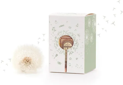 Die Stadtgärtner Spardose Kreative Verpackung zum Geld verschenken, Wunscherfüller Pusteblume