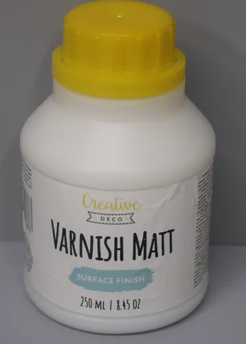 Creative Deco Glanz-Lack Firnis  250 ml Permanenter Farbloser Holz Lack ,NEU