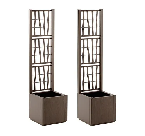 Kreher Spalier 'Ethica' in Taupe, schmale Version von Kreher