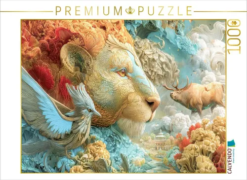 CALVENDO Puzzle Seltsame Tiere 1000 Teile – Kreatives Foto-Puzzle für die ganze Familie