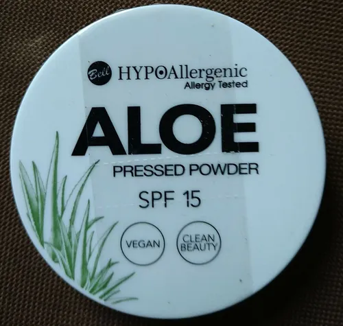 Bell Hypoallergenic Aloe Pressed Face Powder 03 Natural SPF15 Vegan 5g