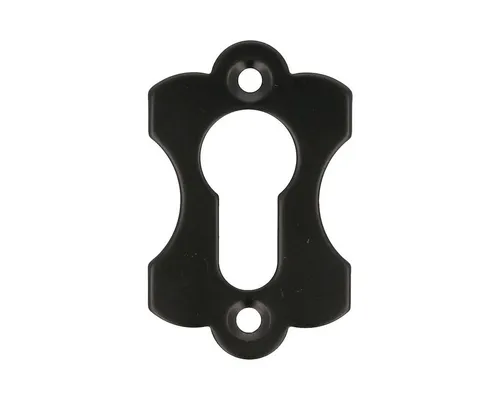 MS Beschläge Türbeschlag Abdeck-Schlüsselrosette Türrosette Schwarz matt