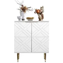 Sideboard Kommode Weiß Holzwerkstoff 73,7 x 39,9 x 87,6 cm