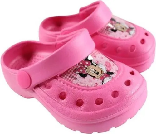 Disney Minnie Maus Kinder Clogs Sandalen Badeschuhe in Rosa – Pink / 30/31