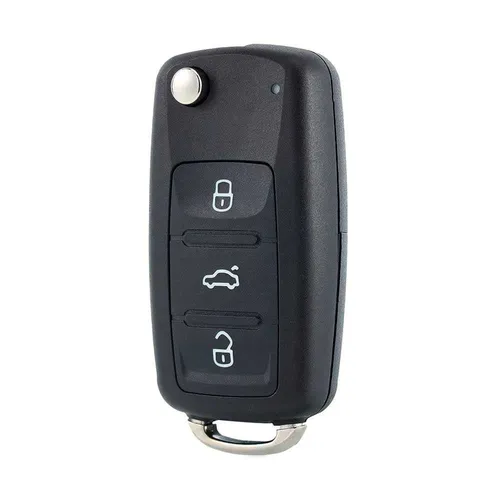Autoschlussel Hulle mit 3 Tasten Kompatibel mit Golf Mk6 T1guan Polo Passat CC