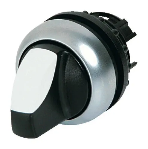 Eaton 216865 Wahltaster mit Feststellgriff, 2 Stellungen schwarz M22 WK brandneu