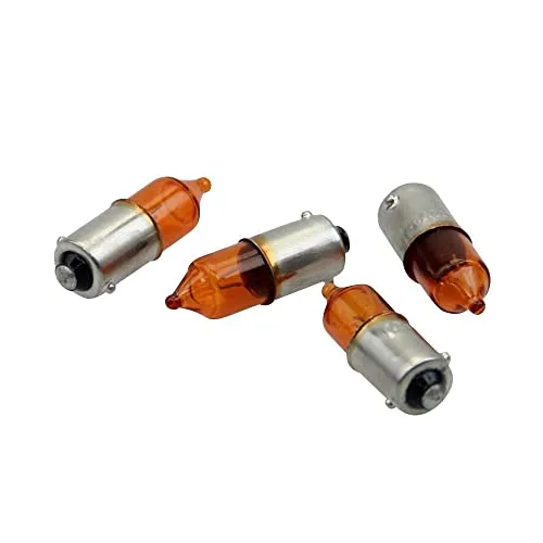 4x Blinker Birne Glühlampe Mini Ba9s 12V 23W orange