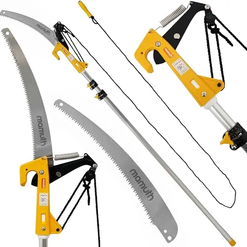 Gartensäge 4m Mamuth mit Astschere Astsäge Teleskopsäge Gartenschere