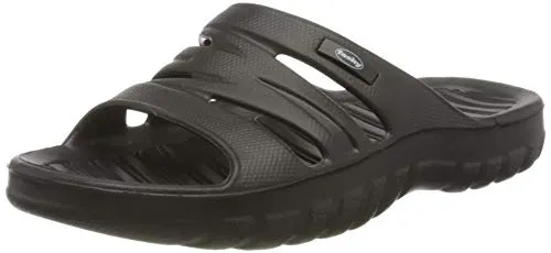 Fashy Ultraleicht 7541, Unisex-Erwachsene Clogs & Pantoletten, Schwarz (Schwarz 20), EU 42