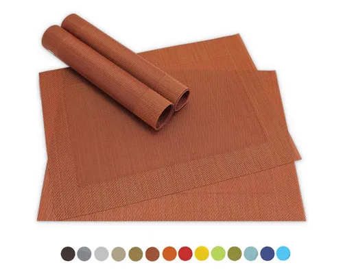 Tischsets Orange von matches21 HOME & HOBBY