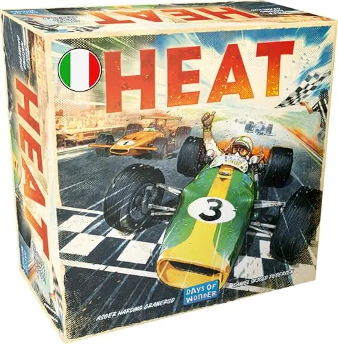 Asmodee – HEAT – Brettspiel von Autos