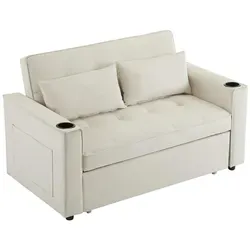 Okwish Schlafsofa Beige – Elegant und Multifunktional