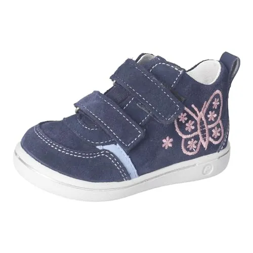 RICOSTA Jungen Stiefel LIV – Wasserdichte Lauflernschuhe für Kleinkinder - Klettstiefel aus echtem Leder mit 100% Wasserschutz dank Sympatex. Ideal für kleine Entdecker, die Komfort und Funktionalität schätzen. Made in Europe.