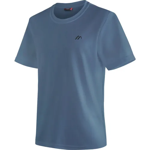 Maier Sports Walter T-Shirt 7XL blau - Bequemes T-Shirt für Wanderungen, Farbe: Blau, Größe: 7XL; aus 100% Polyester für optimalen Tragekomfort. Entdecke weitere Maier Sports Angebote bei Bergfreunde.de!