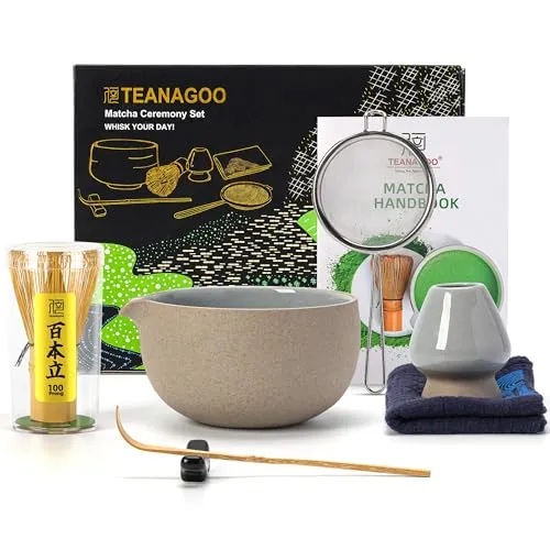 TEANAGOO Matcha Set in grau von TEANAGOO