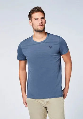 CHIEMSEE T-Shirt aus Bio-Baumwolle - Sportives Rundhals-T-Shirt aus hochwertiger Bio-Baumwolle, ideal als Basic für jeden Tag. Schlichte Eleganz trifft auf liebevolle Details – perfekt zu Jeans oder Chinos.
