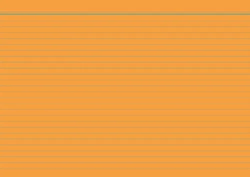 RNK Verlag Karteikarten Karteikarten A7 liniert 170 g/qm orange VE=100 Stück