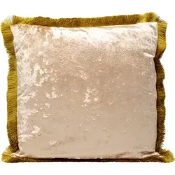 KARE DESIGN Kissen Cannes 45 x 45 cm aus Mischgewebe in Gold