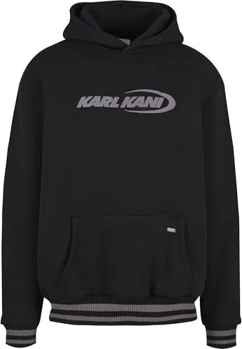 Karl Kani Ellipse Hoodie Black, S - Stylischer Kapuzenpullover für Streetwear-Fans. Weiche, atmungsaktive Materialien sorgen für hohen Tragekomfort. Ideal für Freizeit und Sport, vielseitig kombinierbar für jeden Look.
