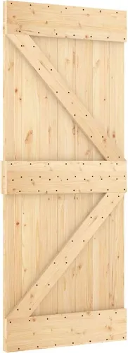 vidaXL Tür 85x210 cm in braun von vidaXL