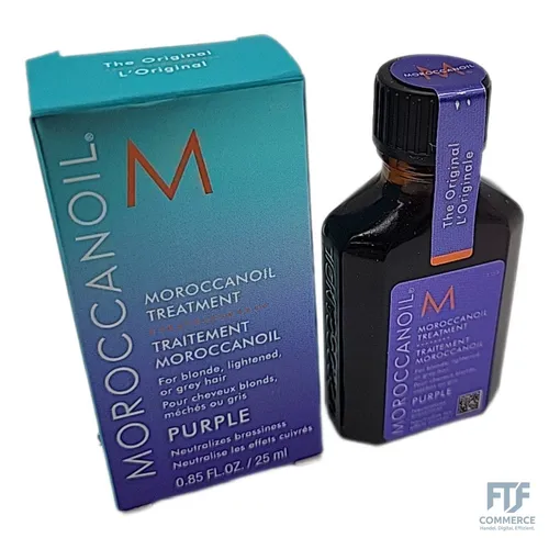Produktbild Moroccanoil Lila Behandlung Haaröl für blondes Haar, 25 ml