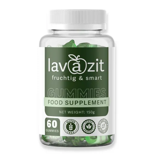 Lavazit Fruchtgummis mit Apfelessig & Vitaminen – 60 vegane Gummies