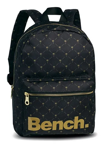 Bench. Rucksack