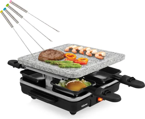 RACLETTE Steinplatte für 4 Personen
