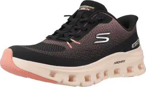 Skechers Damen Sneaker in Schwarz, Größe 40 - Stylische Sneaker für Damen in Schwarz, mit flachem Absatz und bequemem Textilfutter - perfekt für den Alltag!