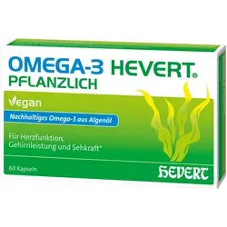 Omega-3 Hevert pflanzliche Weichkapseln 60 St