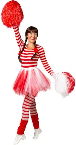 Tutu, rot/weiß (unisex Rock)