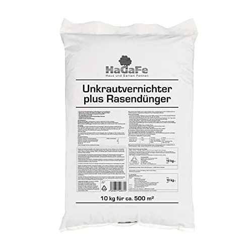 HaGaFe Unkrautvernichter plus Rasendünger 10 kg