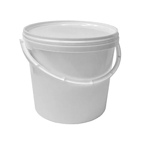 Liter Kunststoffeimer Plastikeimer Eimer mit Deckel und Henkel 5