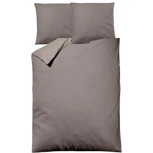 sleepling Satin Wendebettbezug - 100% Baumwolle, glänzender Look - Edel und weich – der Satin Bettbezug sorgt für ein angenehmes Schlafklima. Pflegeleicht, temperaturausgleichend und mit hochwertigem Markenreißverschluss. Perfekt für entspannte Nächte und ein stilvolles Schlafzimmer.