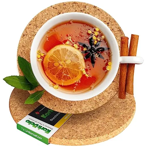 Topfuntersetzer von Kork-Deko