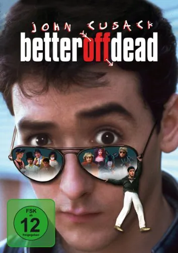Better Off Dead (DVD) - Kultkomödie, freigegeben ab 12 Jahren, ideal für einen unterhaltsamen Filmabend mit Freunden.