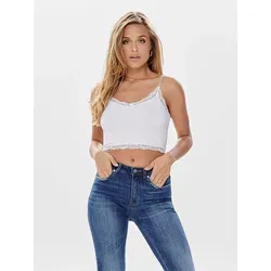 ONLY Top in Weiß - L/XL