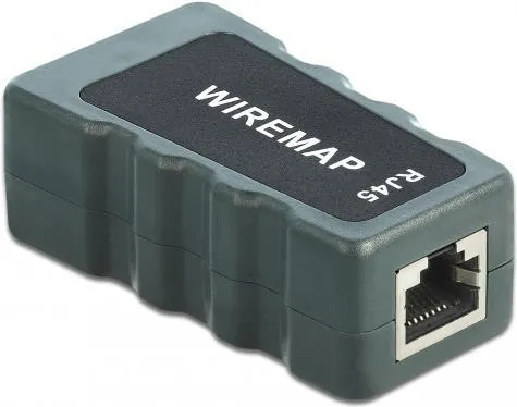 Delock LCD Cable Tester RJ45 / PoE / DC - Netzwerktester-Set - Sonstige Elektroinstallationsartikel, mit LCD-Display zur einfachen Fehlerdiagnose und Unterstützung von PoE für vielseitige Netzwerkanwendungen.