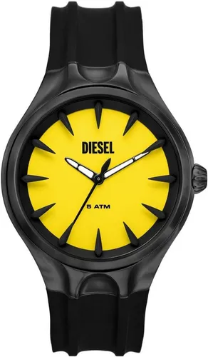 Diesel Quarzuhr STREAMLINE Herrenuhr DZ2201 - Stylische Herrenuhr mit analoger Anzeige, robustem Metallgehäuse und komfortablem Silikonarmband – ideal für den modernen Mann.