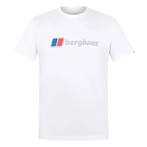 Berghaus Class XL-Logo T-Shirt für Herren, Pure White, XL