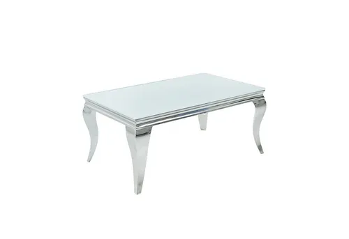 Riess-Ambiente Couchtisch MODERN BAROCK 100cm weiß von Riess-Ambiente