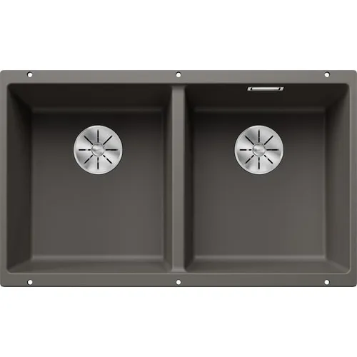 Blanco Subline 350/350-U Granitspüle in grau von BLANCO