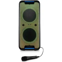 Medion® Partylautsprecher MEDION® LIFE® PX-1 Plus (MD400001) – 90 W - Lautsprecher für unvergessliche Partynächte, 90 W RMS Leistung, Bluetooth 5 für kabellosen Musikgenuss, ideal für Feiern und Events.