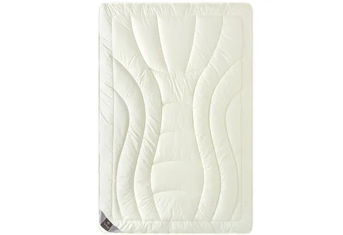 sei Design Wolle Duo Bettdecke 135x200 - Premium Schafswolldecke für extra warme Winternächte - Bettdecken: 135x200 cm, gefüllt mit 100% echter Schurwolle für optimale Wärmeisolation und atmungsaktives Schlafklima. Ideal für kalte Nächte!